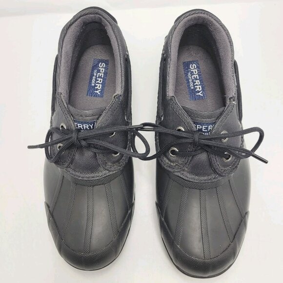 Sperry Top Sider Womens Duckling Boots Waterproof Rubber Rain Size 7 Duck Shoe - Picture 2 of 16